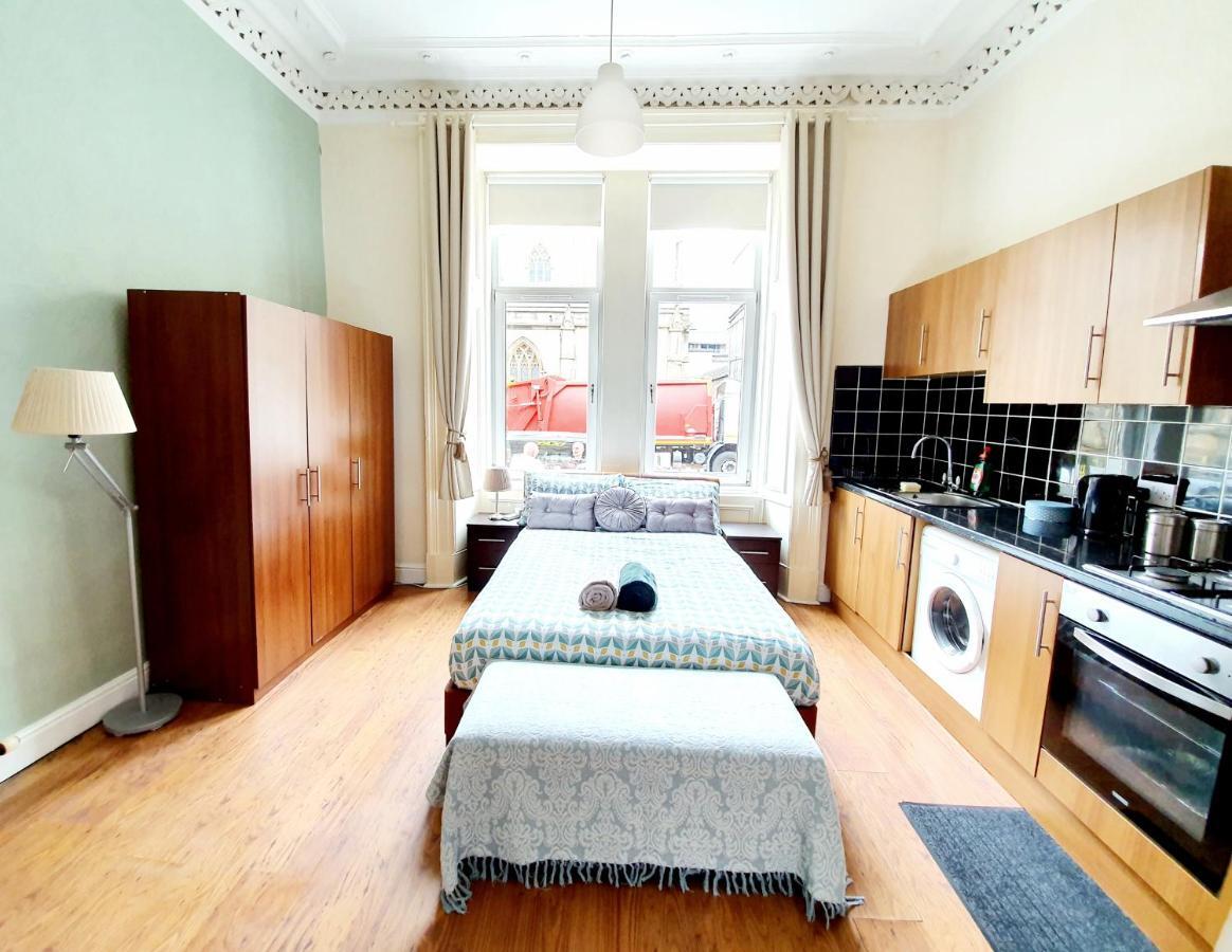 Stunning Studio Apartment In The Heart Of City Centre Glasgow Exterior photo